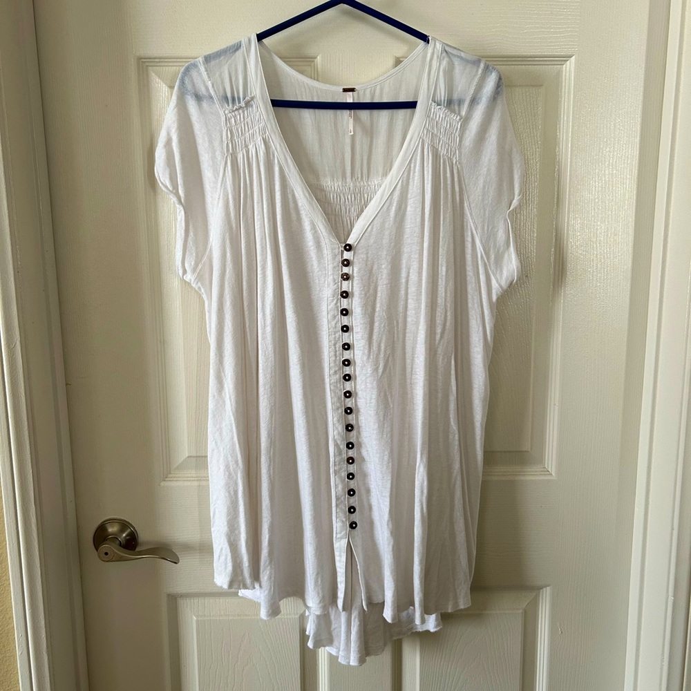 free people oversized shirt